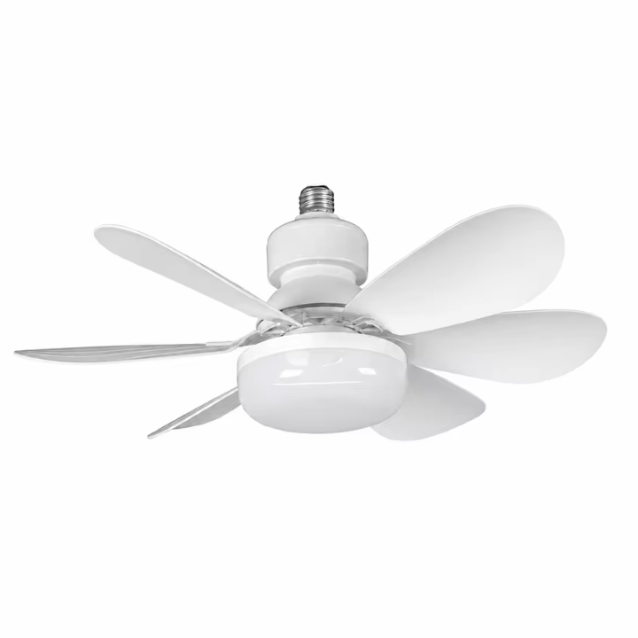 Lustre avec ventilateur de plafond intégré - 42cm ou 52 cm