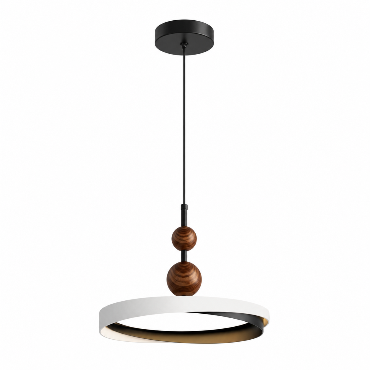 Plafonnier LED Rétro HALO™ pour Chambre, Couloir & Cuisine