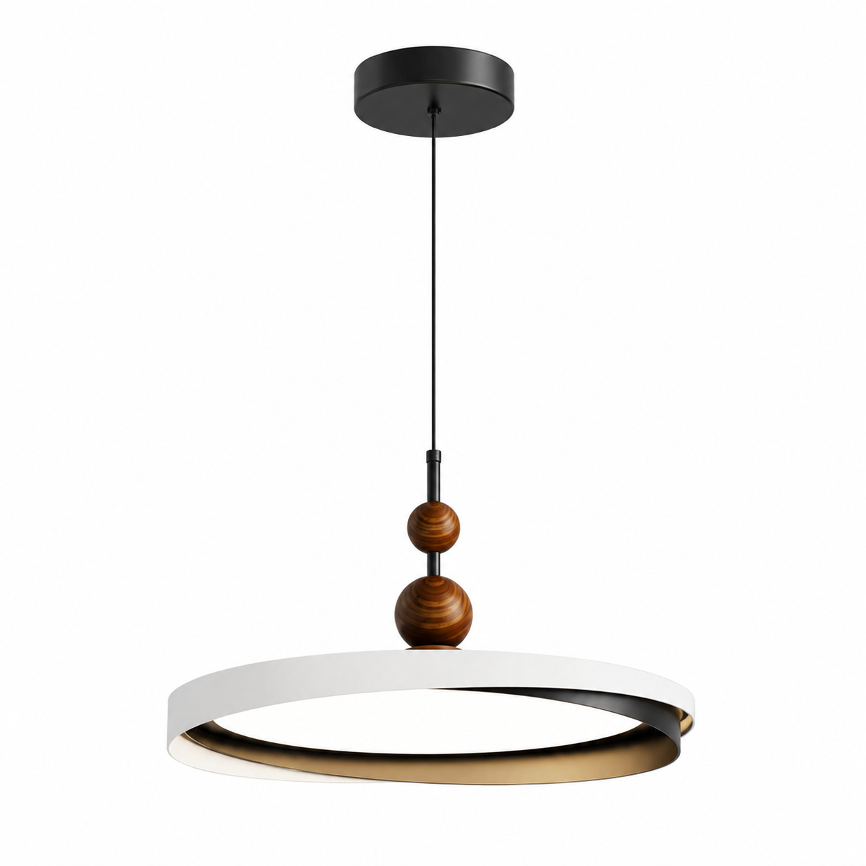 Plafonnier LED Rétro HALO™ pour Chambre, Couloir & Cuisine