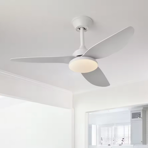 Lampe LED avec ventilateur de plafond intégré - vue 1