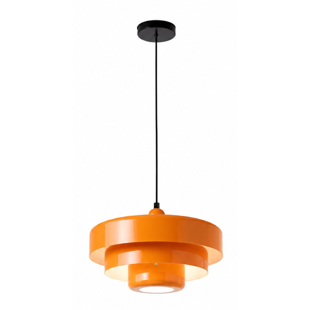Suspension rétro AURA™ Mid-Century en métal laqué - vue 3