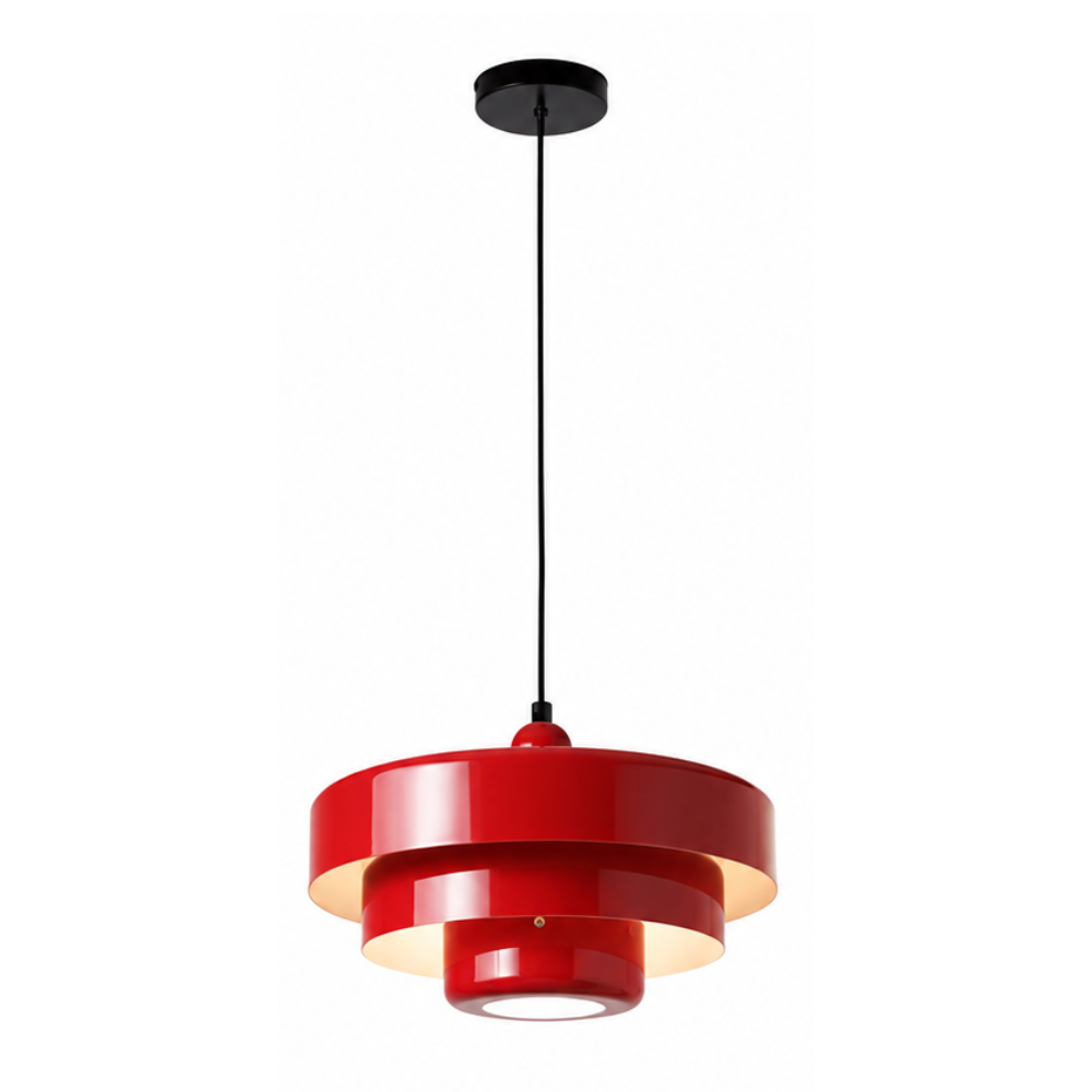 Suspension rétro AURA™ Mid-Century en métal laqué - vue 5