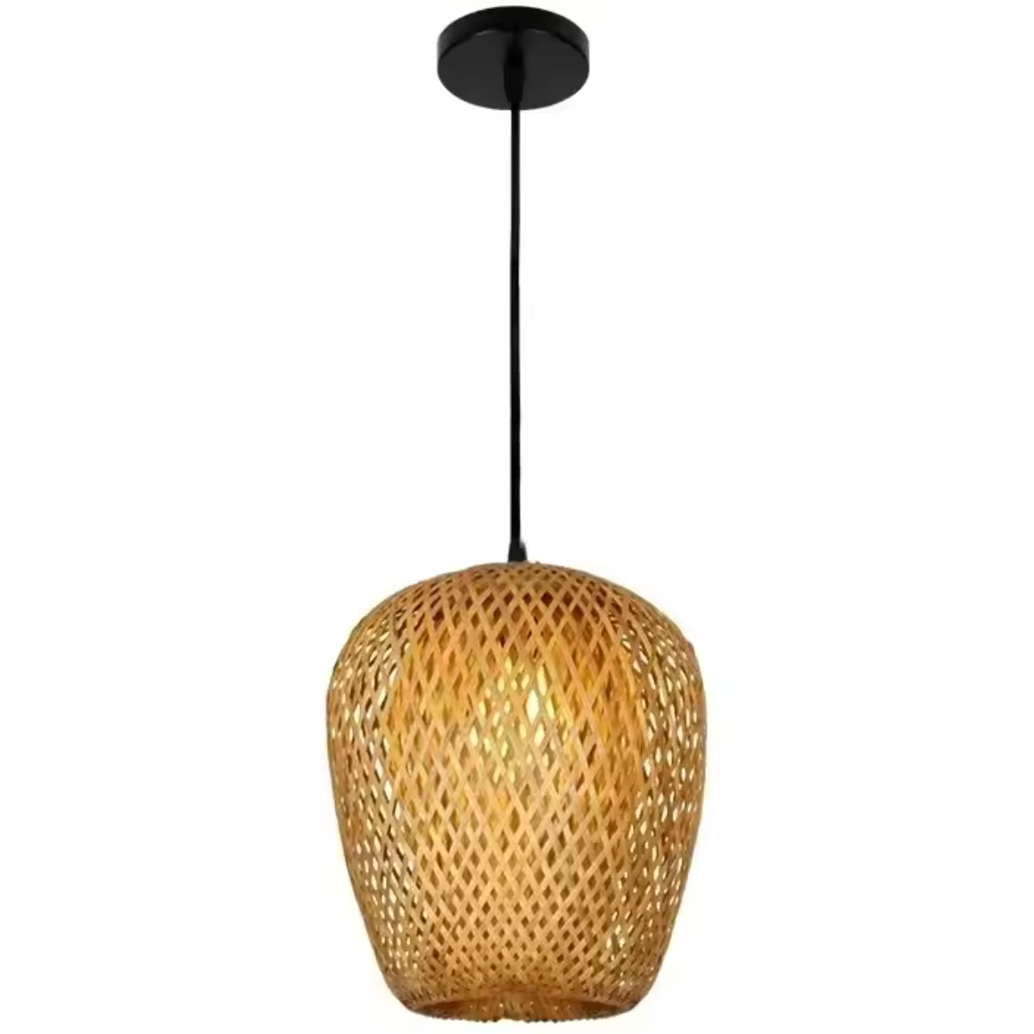 Suspension bambou tressé lanterne BALI™ - vue 1